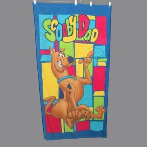 Vintage Y2K Scooby Doo Towel Beach Blue